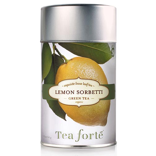 Tea Forte Lemon Sorbetti Green Tea - Loose Leaf Tea Photo [2]