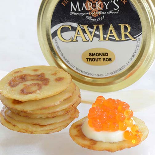 Smoked Trout Rainbow Roe Caviar Photo [4]