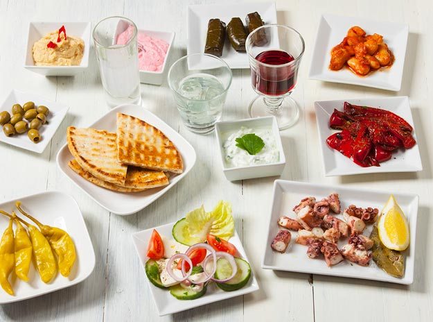 Greek Meze Food Platter