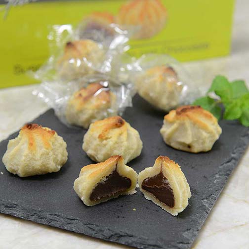 Marzipan Filled with Hazelnut Flavored Cocoa Cream Photo [1]