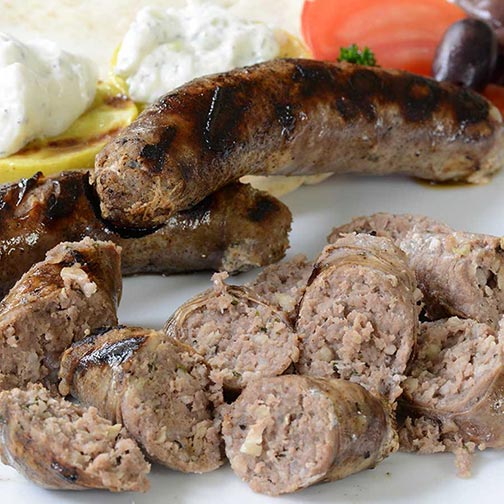 Lamb Sausage with Apple | Gourmet Food Store Photo [1]