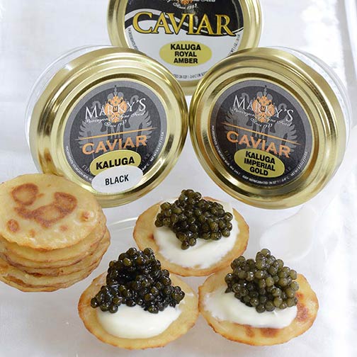 Kaluga Caviar Taster Set | Buy Caviar Online | Kaluga Sturgeon Photo [1]