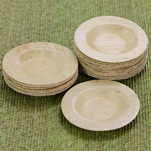 Bamboo Round Plate Photo [1]