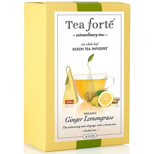 Tea Forte Ginger Lemongrass Herbal Tea - Event Box, 40 Infusers Photo [1]
