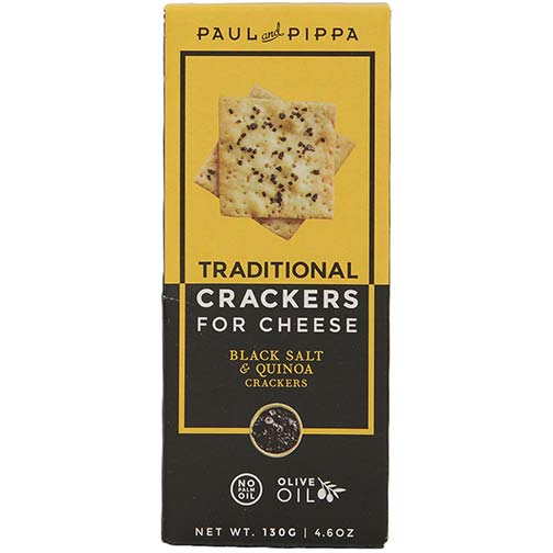 Traditional Crackers with Black Salt and Quinoa Photo [1]