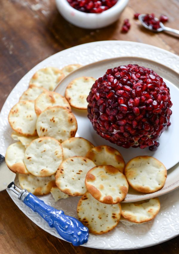 Pomegranate Cheese Ball