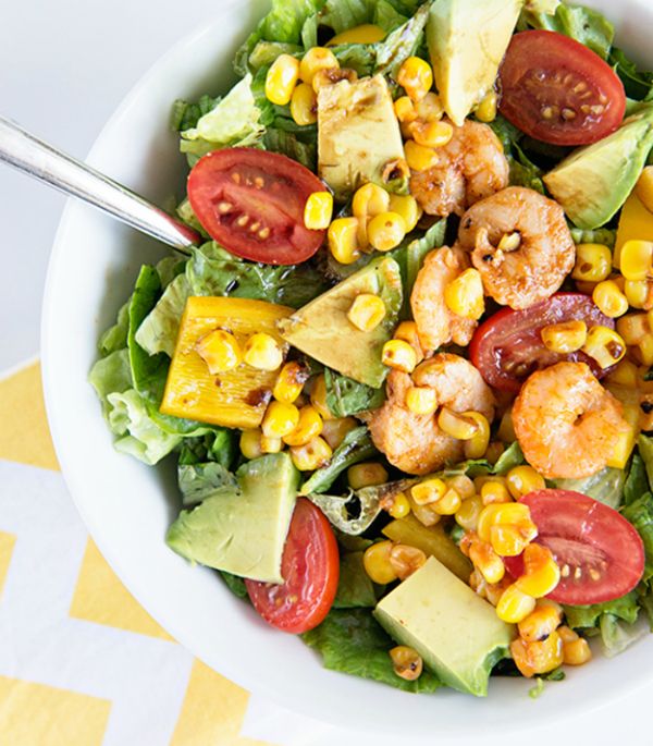 Spicy Shrimp and Avocado Salad