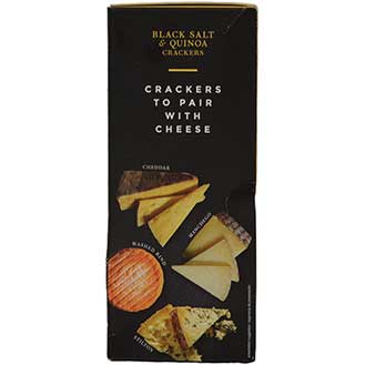 Traditional Crackers with Black Salt and Quinoa Photo [2]