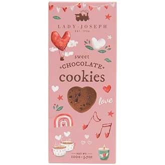 Sweet Love Chocolate Cookies - Heart Shaped Photo [2]