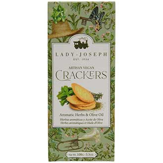 Artisan Vegan Crackers with Aromatic Herbs and Olive Oil Photo [2]