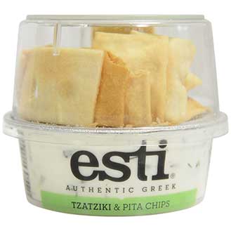 Authentic Greek Tzatziki Spread with Pita Chips Photo [2]