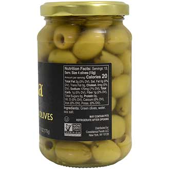 Moroccan Pitted Green Beldi Olives Photo [2]