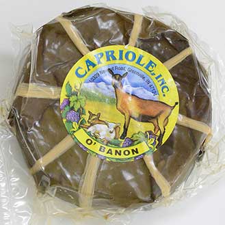 Capriole O'Banon | Chestnut Leaf Wrapped Cheese Photo [4]