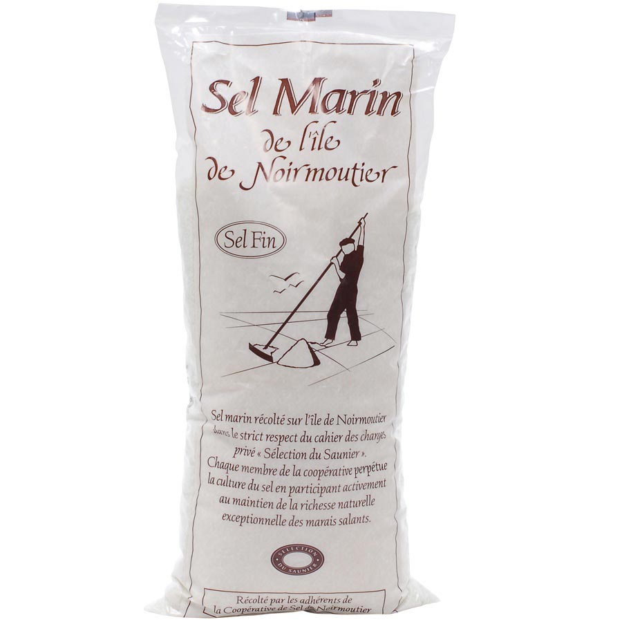 Sachet de fleur de sel de noirmoutier et sa pelle – lepiceriedakar