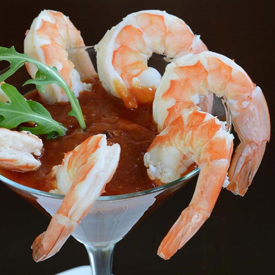 Jumbo Shrimp Cocktail - Cooked Shrimp, House Made, 14-16pc/lb