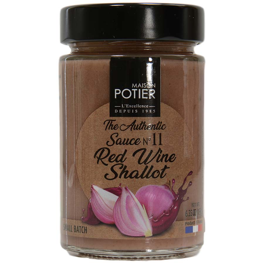 Maison Potier Red Wine and Shallot Sauce, The Authentic Sauce N