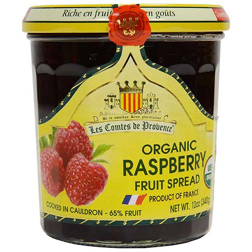 French Raspberry Fruit Spread - Organic Photo [2]