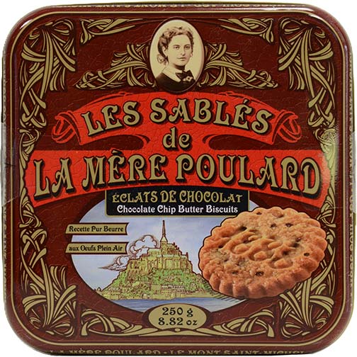 Les Sables Eclats de Chocolat de La Mere Poulard Chocolate Chip Butter Cookies Photo [2]