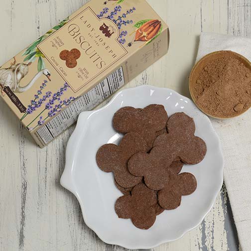 Cocoa Biscuits with Olive Oil - Artisan Crafted - Gourmet Food Store