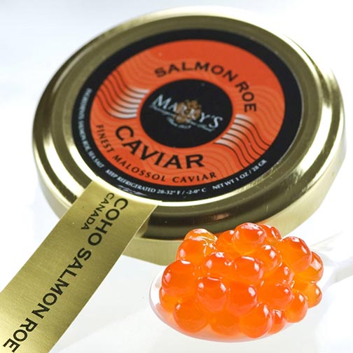 Canadian Salmon Roe Caviar - Malossol Photo [3]
