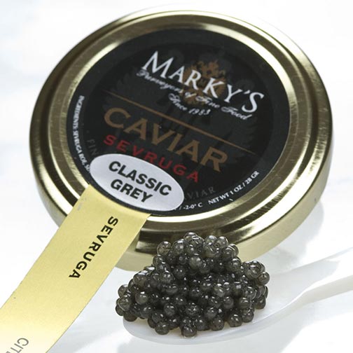 Sevruga Classic Grey Caviar - Malossol, Farm Raised Photo [3]