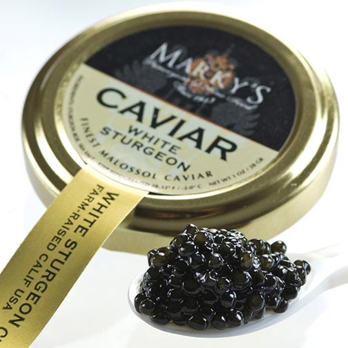 American Osetra White Sturgeon Caviar - Malossol, Farm Raised Photo [3]