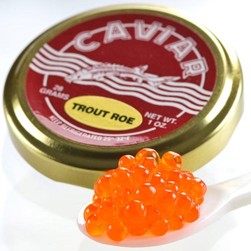 Pink Trout Roe Caviar Photo [3]