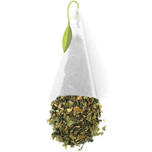 Tea Forte Moroccan Mint Green Tea - Pyramid Box, 6 Infusers Photo [3]