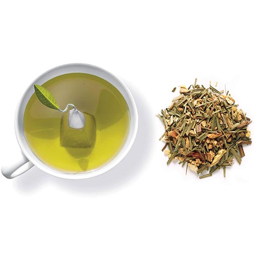 Tea Forte Ginger Lemongrass Herbal Tea - Pyramid Box, 6 Infusers Photo [2]