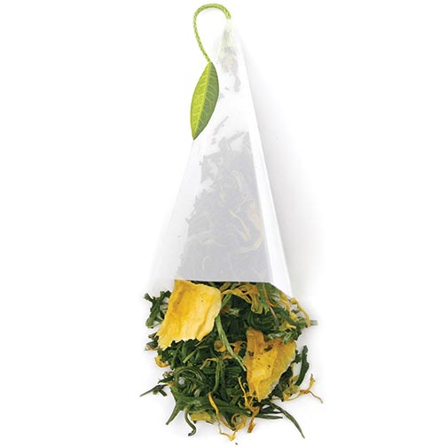 Tea Forte Green Mango Peach Green Tea - Pyramid Box, 6 Infusers Photo [3]