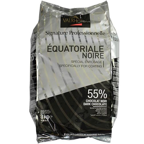 Varlhona Dark Chocolate - 55% Cacao - Equatoriale Noire Photo [2]