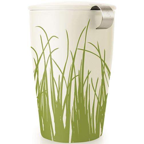 Tea Forte Kati Loose Tea Cup - Spring Grass White Photo [2]