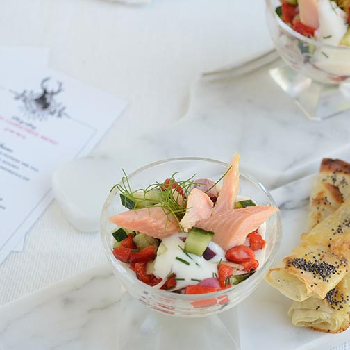 Smoked Salmon Mini Quiches Recipe Photo [3]