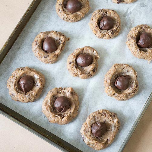 Truffle Heart Chocolate Chip Cookies Recipe Photo [2]