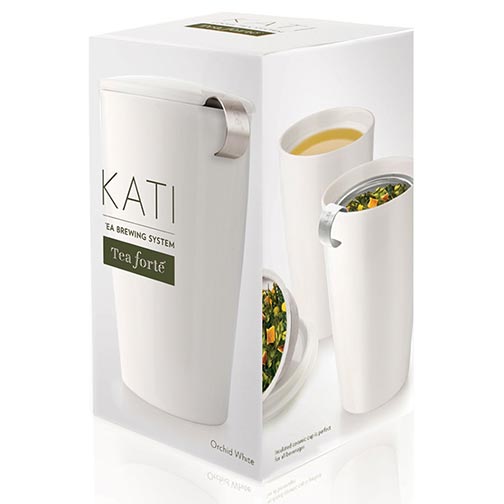 Tea Forte Kati Loose Tea Cup - Orchid White Photo [4]