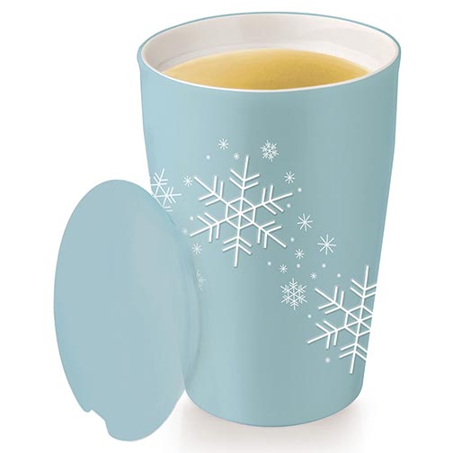 Tea Forte Kati Loose Tea Cup - Holiday Snowflake Photo [2]