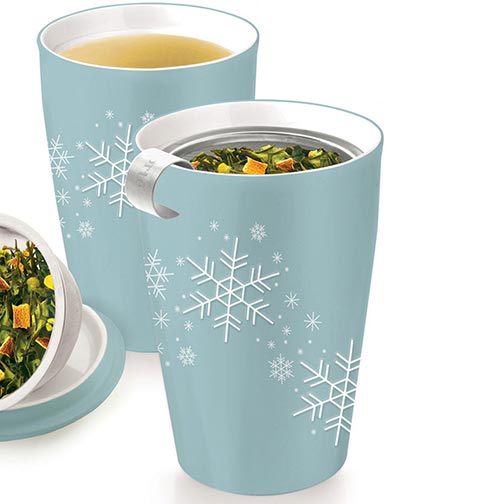 Tea Forte Kati Loose Tea Cup - Holiday Snowflake Photo [3]
