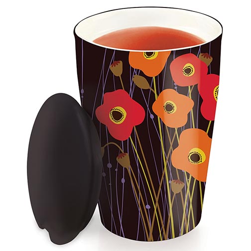 Tea Forte Kati Loose Tea Cup - Poppy Fields Photo [2]