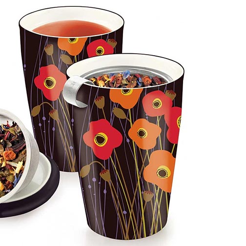 Tea Forte Kati Loose Tea Cup - Poppy Fields Photo [3]