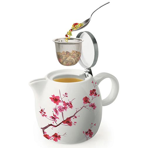 Tea Forte | Cherry Blossom Teapot | Ceramic Teapots for Sale