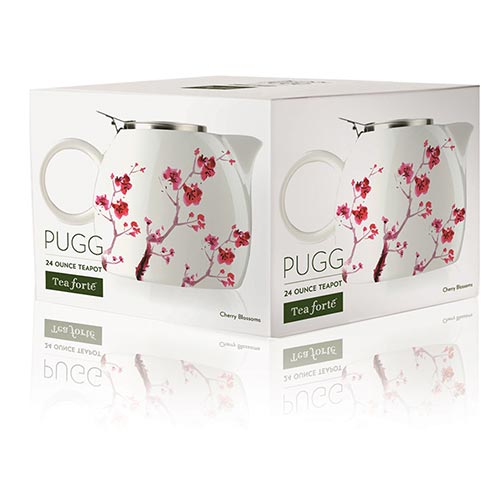 Tea Forte PUGG Ceramic Teapot - Cherry Blossoms Photo [4]