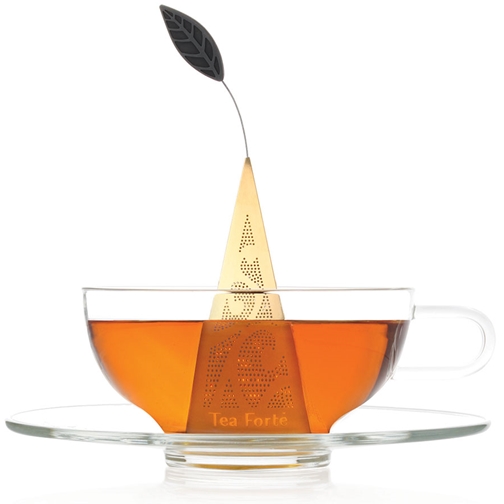 Tea Forte Icon AU Gold Loose Leaf Tea Infuser Photo [4]