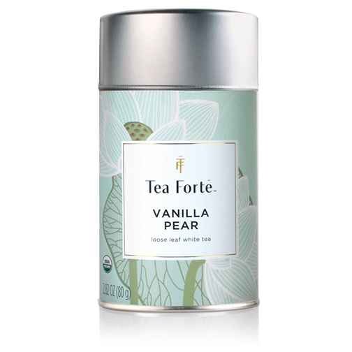 Tea Forte Lotus Vanilla Pear White Tea - Loose Leaf Tea Photo [2]