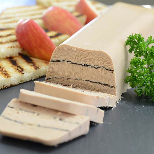 Mille-Feuille of Duck Foie Gras with Truffles | Gourmet Food Store Photo [2]