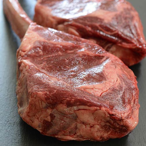 Black Angus Prime Ribeye Tomahawk Steaks Photo [3]