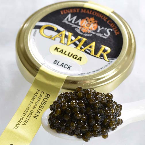 Kaluga Fusion Black Sturgeon Caviar - Malossol, Farm Raised Photo [3]