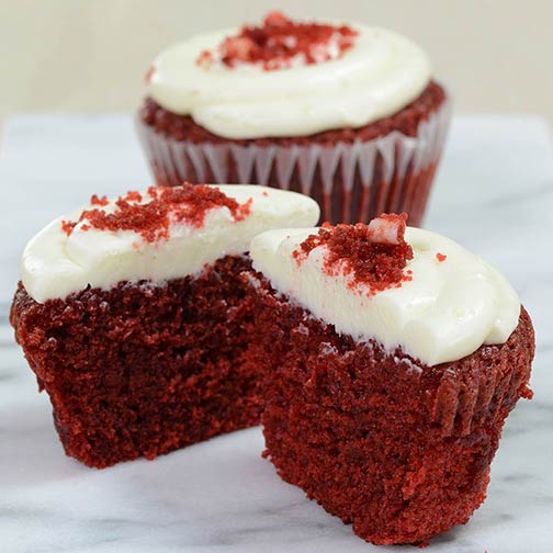 Sweet Endings Southern Red Velvet Giant Cupcakes | Gourmet Food Store Photo [2]