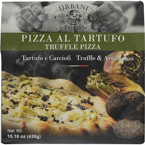 Artichoke and Black Italian Summer Truffles Pizza Photo [2]