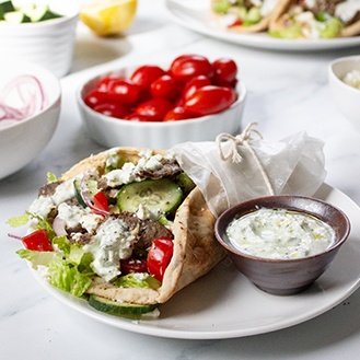 Mediterranean Lamb Gyros