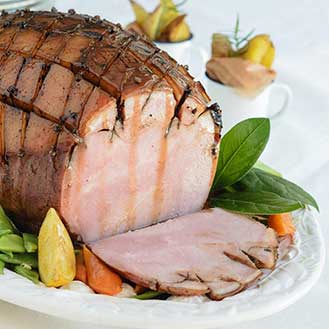 Honey and Red Wine Glazed Ham Recipe 